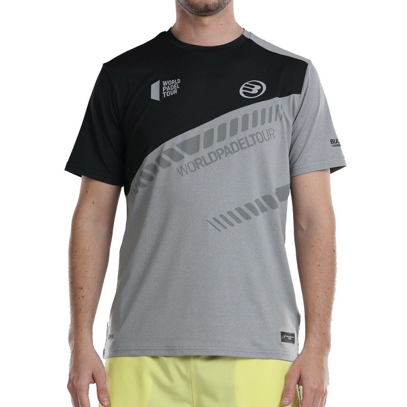 T-shirt Bullpadel Lucio gris moyen T-shirt Bullpadel Lucio gris moyen