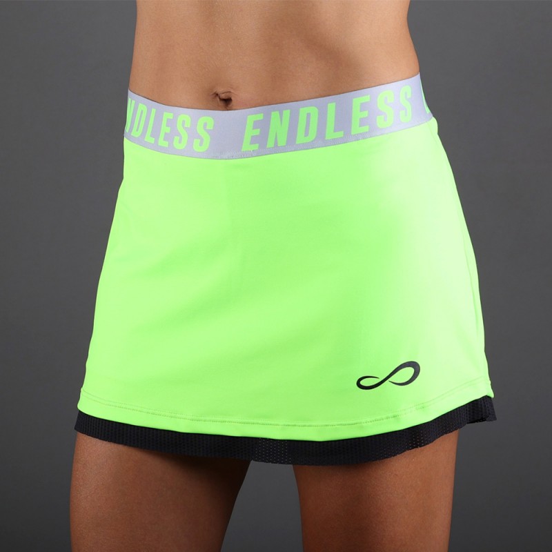 Jupe Endless Iconic vert fluor Jupe Endless Iconic vert fluor