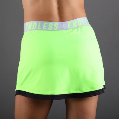 Jupe Endless Iconic vert fluor