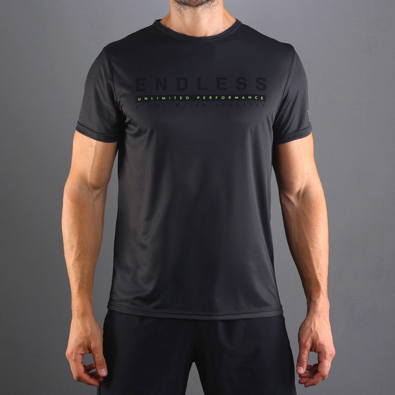 T-shirt Endless Ace Unlimited titane T-shirt Endless Ace Unlimited titane