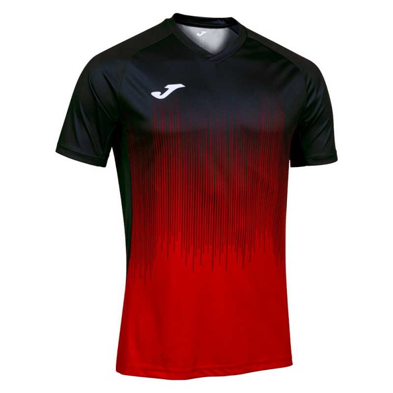 T-shirt Joma Tiger IV rouge noir T-shirt Joma Tiger IV rouge noir