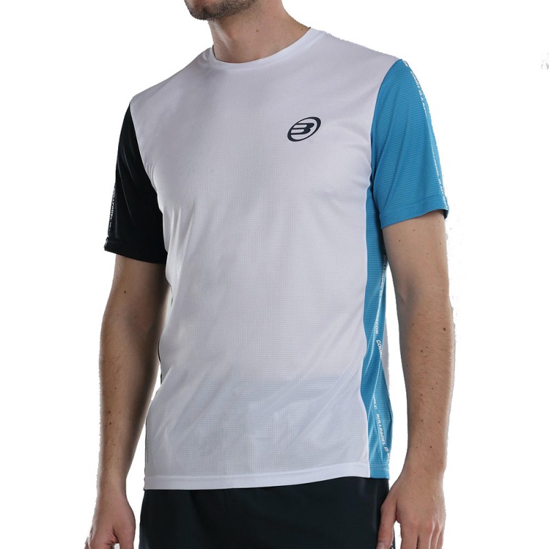 T-shirt Bullpadel Aereo blanc