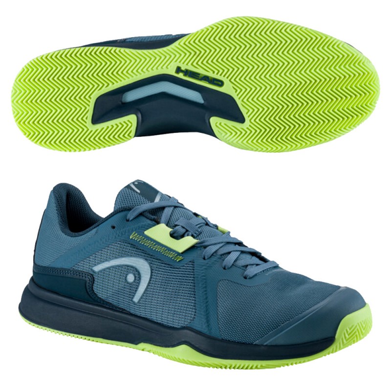 Chaussures Head Sprint Team 3.5 Clay bluestone light green 2023