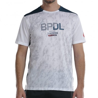 T-shirt Bullpadel Drope blanc