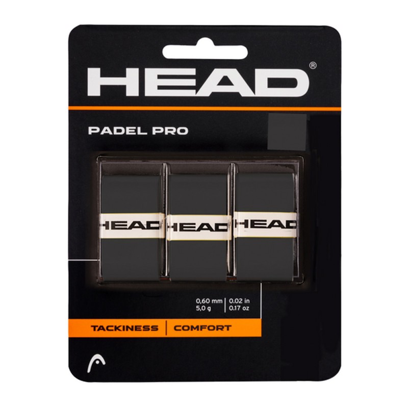 Overgrip Head Padel Pro 3 Pack noir