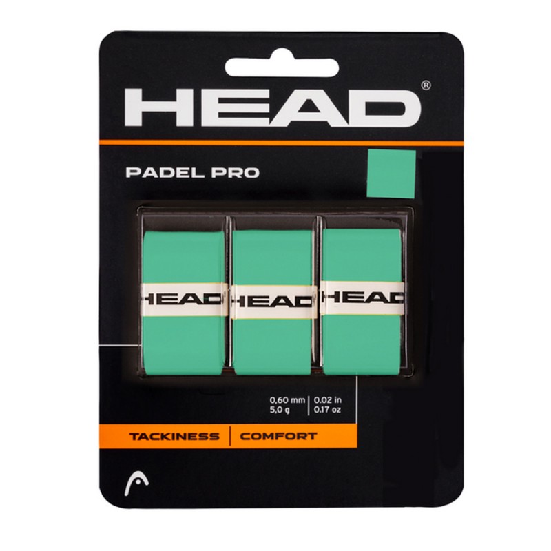 Overgrip Head Padel Pro 3 Pack vert