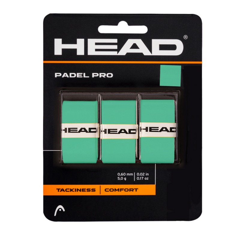 Overgrip Head Padel Pro 3 Pack vert Overgrip Head Padel Pro 3 Pack vert