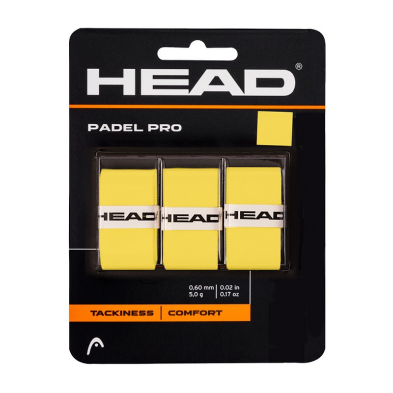 Overgrip Head Padel Pro 3 Pack orange
