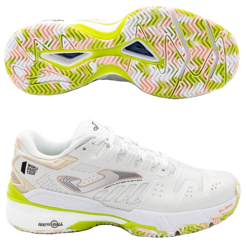 Chaussures Joma T.SLAM LADY 2302 running blanc rose 2023