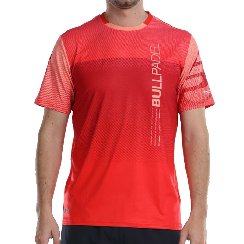 T-shirt Bullpadel Nauru cerise T-shirt Bullpadel Nauru cerise