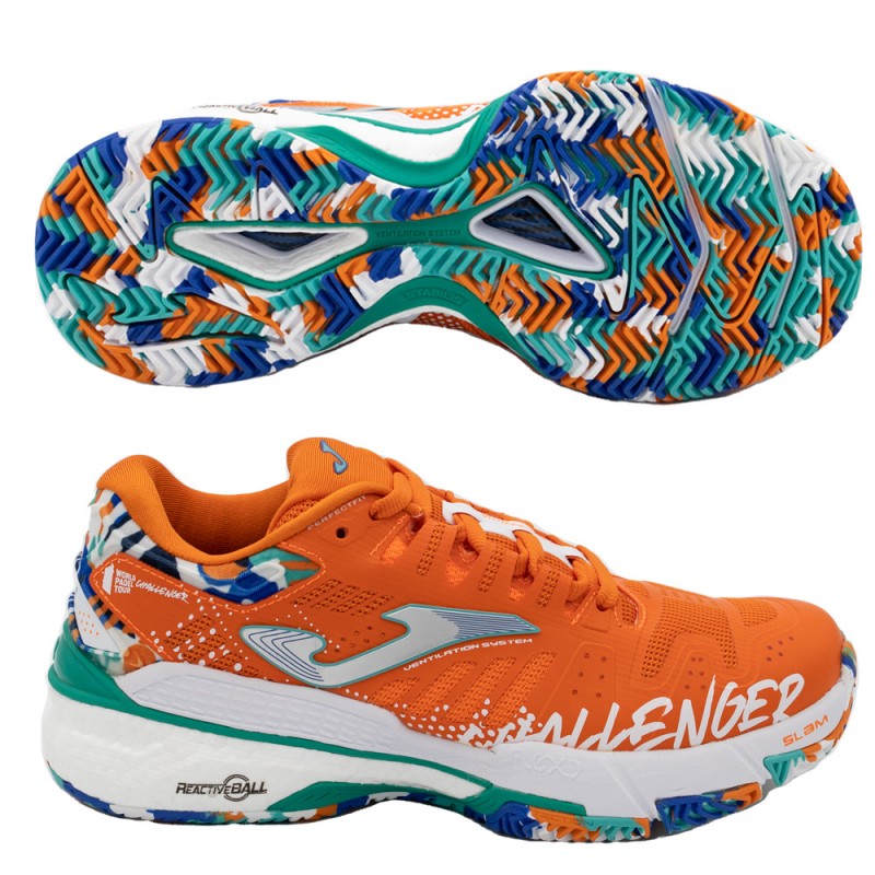 Chaussures Joma T.SLAM LADY 2358 Challenger orange 2023 Chaussures Joma T.SLAM LADY 2358 Challenger orange 2023