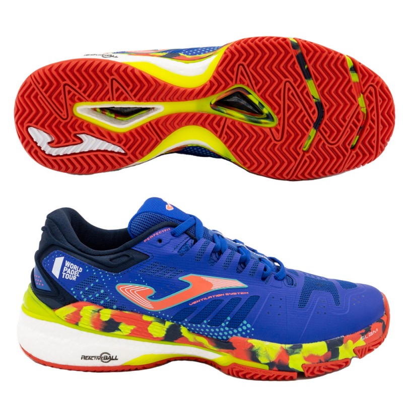 Chaussures Joma T.SLAM MEN 2204 corail royal Chaussures Joma T.SLAM MEN 2204 corail royal