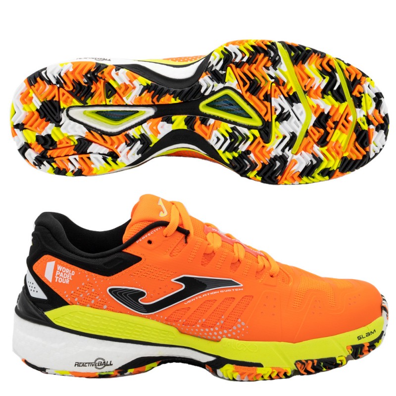 Chaussures Joma T.SLAM 2307 corail noir 2023 Chaussures Joma T.SLAM 2307 corail noir 2023