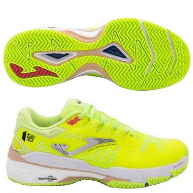 Chaussures Joma T.SLAM lady 2311 vert fluor rose 2023