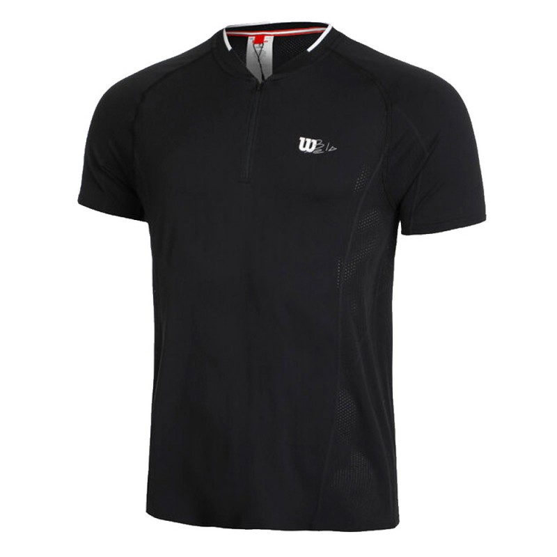 T-shirt Wilson Series Seamless Ziphnly 2.0 noir