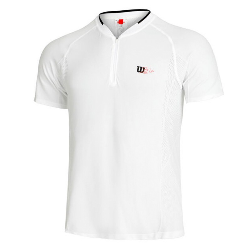 T-shirt Wilson Series Seamless Ziphnly 2.0 blanc brillant T-shirt Wilson Series Seamless Ziphnly 2.0 blanc brillant