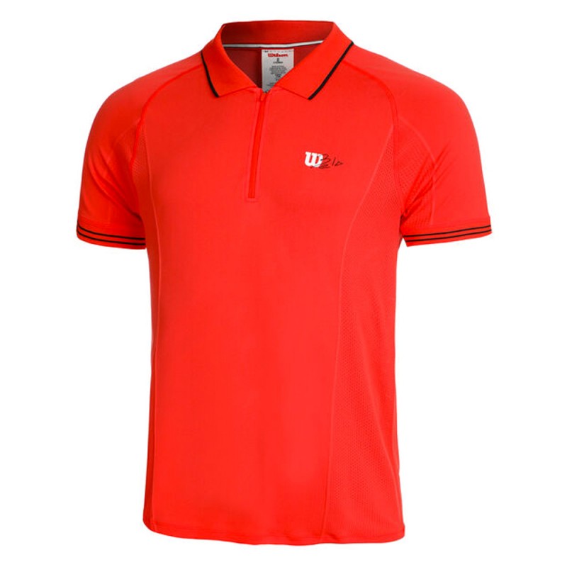 Polo Wilson Series Seamless en rouge Polo Wilson Series Seamless en rouge