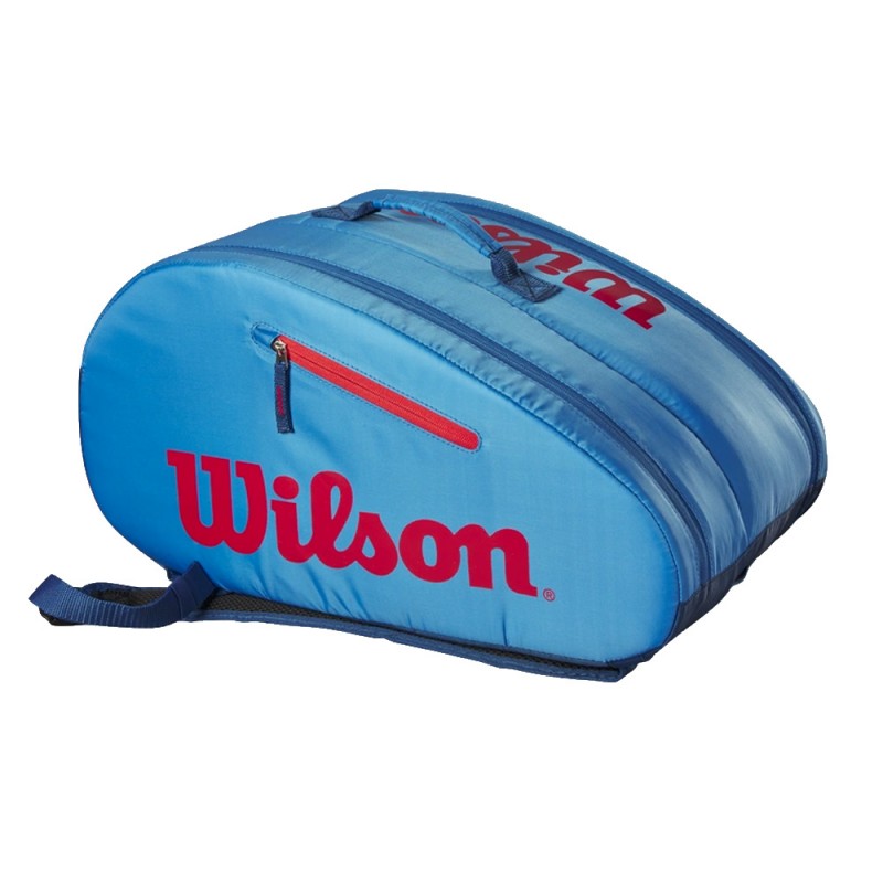 Sac de padel Wilson Junior bleu infrarouge Sac de padel Wilson Junior bleu infrarouge