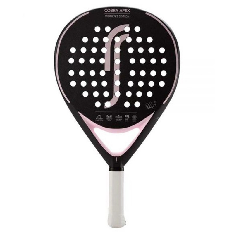 RS Padel Cobra Apex Edition noir rose femme 2023 RS Padel Cobra Apex Edition noir rose femme 2023