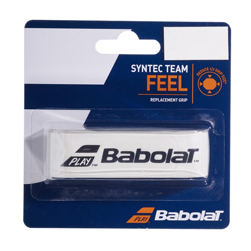 Grip Babolat Syntec Team x1 blanc Grip Babolat Syntec Team x1 blanc