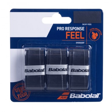 Surgrips Babolat Pro Response Feel x3 noirs