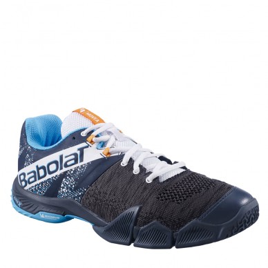 Chaussures Babolat Movea Homme gris scuba bleu 2023