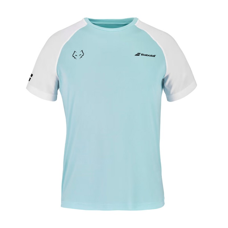 T-Shirt Babolat Crew Neck Tee Lebron ange bleu blanc T-Shirt Babolat Crew Neck Tee Lebron ange bleu blanc