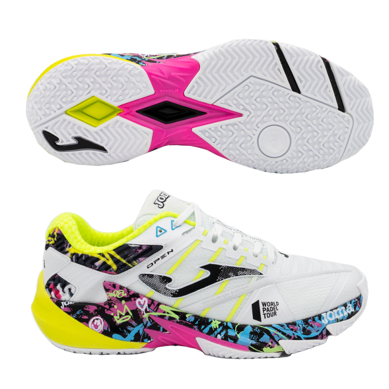 Chaussures Joma T.OPEN 2352 blanc 2023 Chaussures Joma T.OPEN 2352 blanc 2023