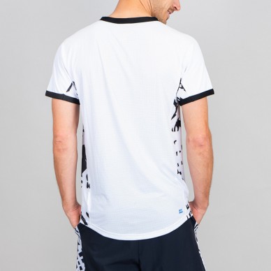 T-shirt Bidi Badu Melbourne V-Neck Blanc Noir