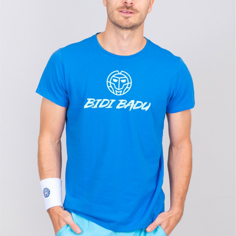 T-shirt Bidi Badu Colortwist Logo Chill Tee bleu