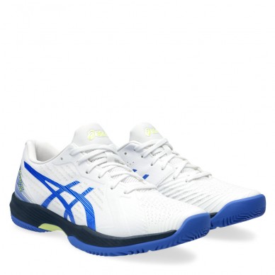 Chaussures Asics Solution Swift FF blanc illusion bleu