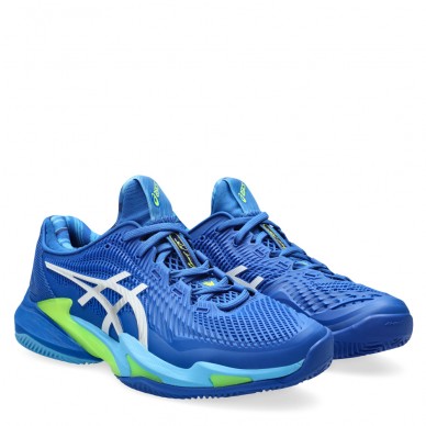 Chaussures Asics Court FF 3 Novak Clay tuna blue white