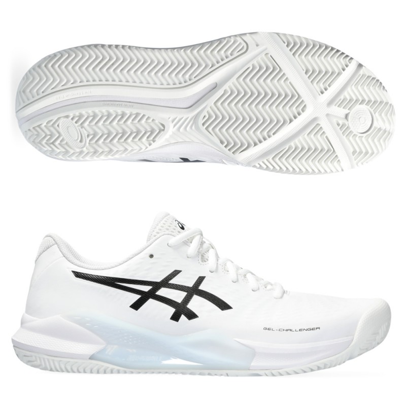 Chaussures Asics Gel Challenger 14 Padel white black Chaussures Asics Gel Challenger 14 Padel white black