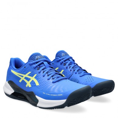 Chaussures Asics Gel Challenger 14 illusion bleu lueur jaune