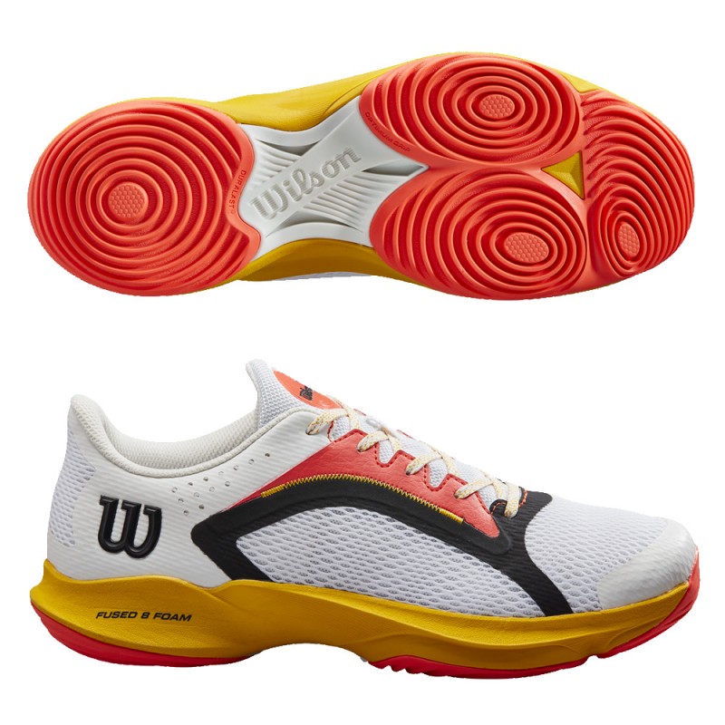 Chaussures Wilson Hurakn 2.0 blanc vieil or 2023 Chaussures Wilson Hurakn 2.0 blanc vieil or 2023