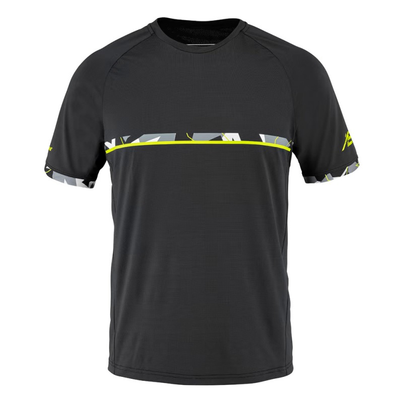 T-shirt à col rond Babolat Aero noir T-shirt à col rond Babolat Aero noir