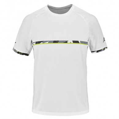 T-shirt à col rond Babolat Aero blanc