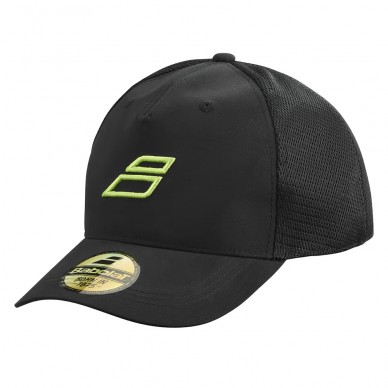 Casquette Babolat Curve Trucker noir jaune