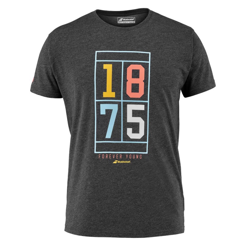 T-shirt Babolat Exercice Vintage Hommes noir T-shirt Babolat Exercice Vintage Hommes noir