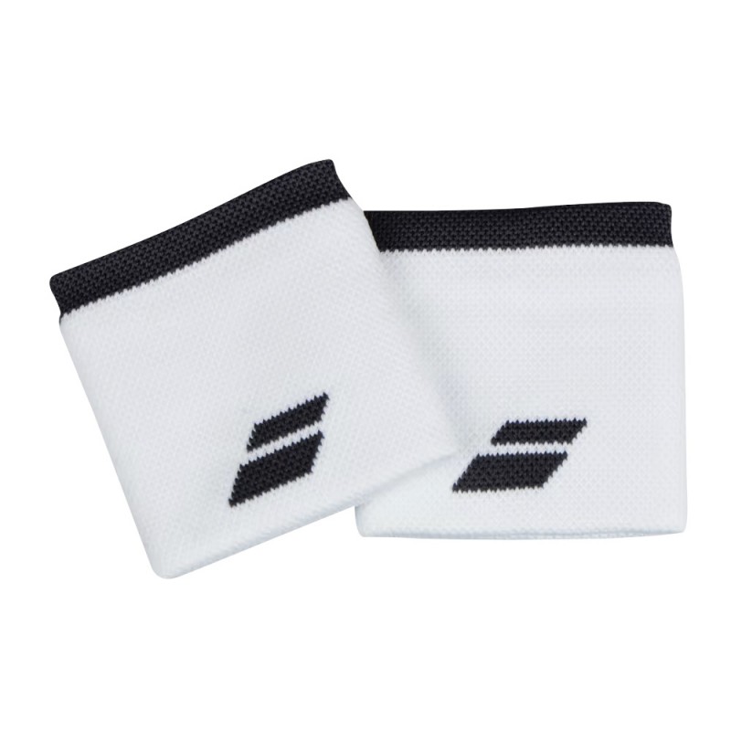 Poignets Babolat Logo Blanc Gris Poignets Babolat Logo Blanc Gris