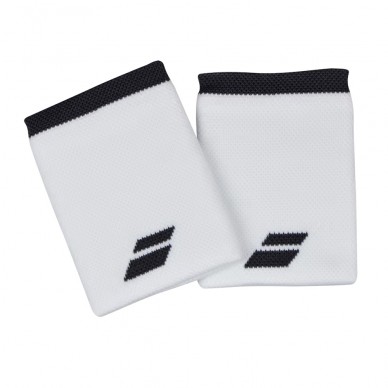 Poignets Babolat Logo Jumbo blanc