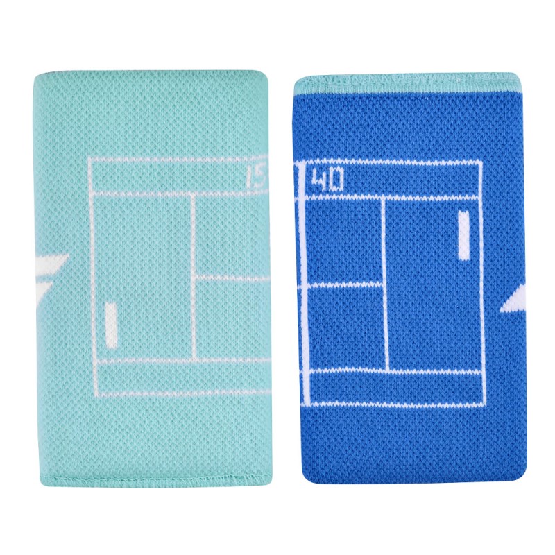 Poignets Babolat Reversible Jumbo Blanc Bleu Poignets Babolat Reversible Jumbo Blanc Bleu