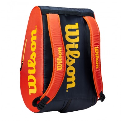 Sac de padel Wilson Youth orange jaune 2023