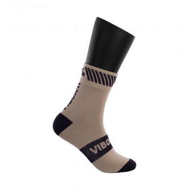 Chaussettes Vibora Kait mi-mollet argent noir