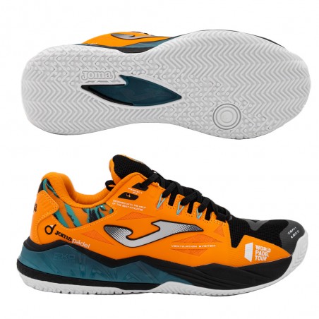 Chaussures Joma Spin Homme 2308 Orange Noir 2023