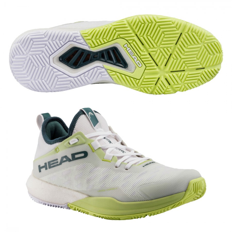 Chaussures Head Motion Pro blanc jaune