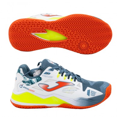 Chaussures Joma Spin Homme 2302 blanc petrol Mod. 2023