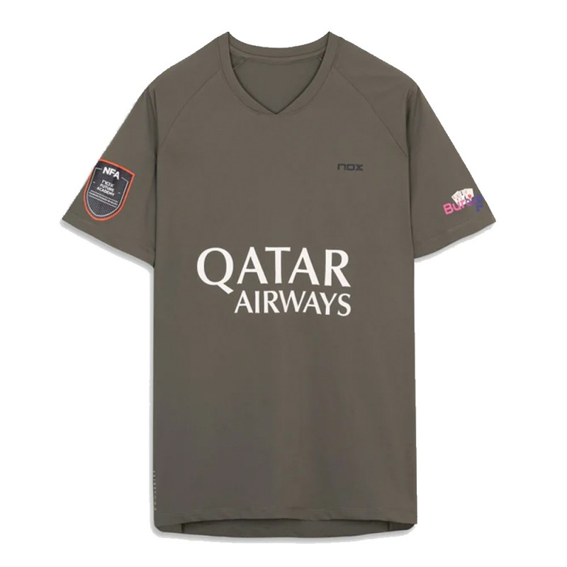 T-shirt Nox Sponsors AT10 olive verte T-shirt Nox Sponsors AT10 olive verte