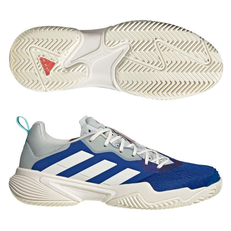 Chaussures Adidas Barricade FMT M team royal bleu blanc rouge vif 2023 Chaussures Adidas Barricade FMT M team royal bleu blanc rouge vif 2023