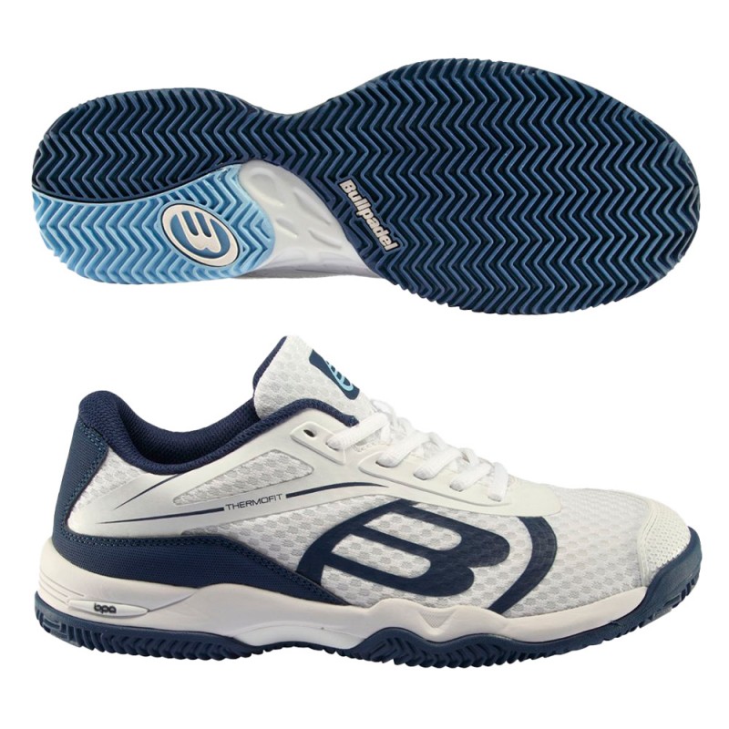 Chaussures Bullpadel Beker 23I Blanc Bleu Marine